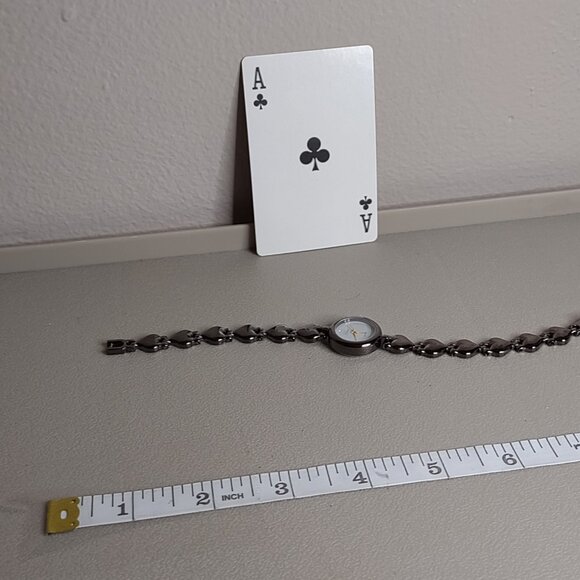 Untested Lolina Black Heart Watch - Picture 4 of 10